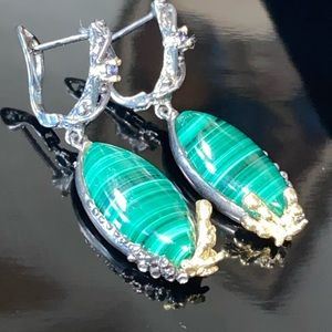 malachite stamped